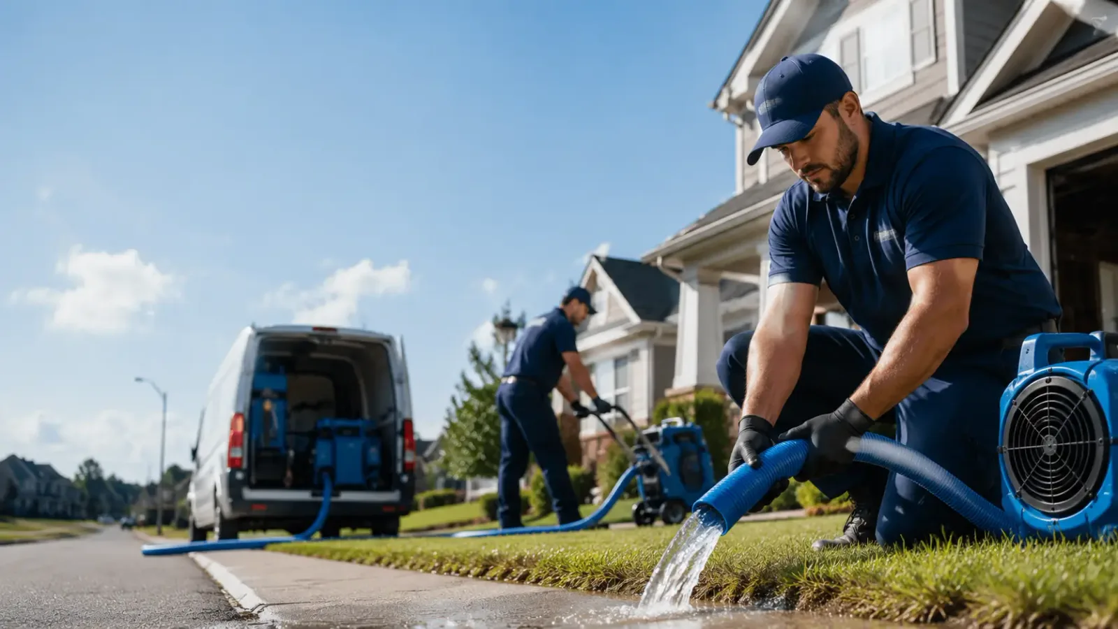 Flood Damage Restoration in Barbeau, MI